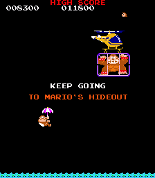 Donkey Kong Junior [Coleco] screenshot 3 for Atari 2600